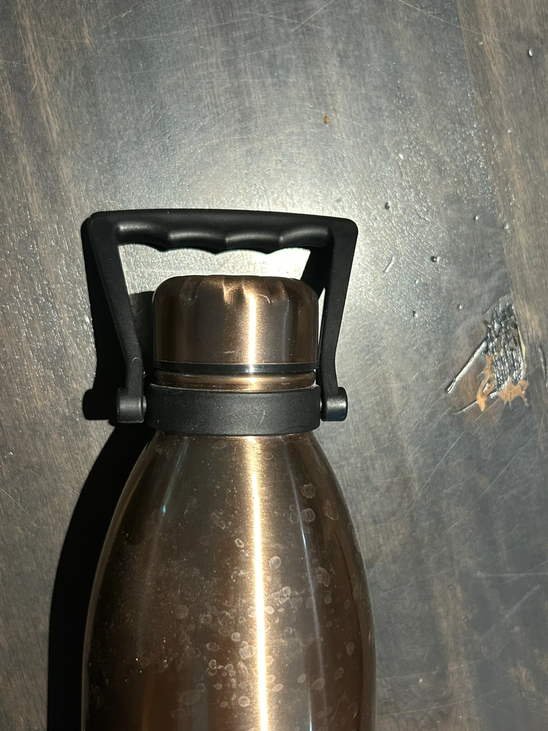 Copper coloured reusable water bottle - photo 2
