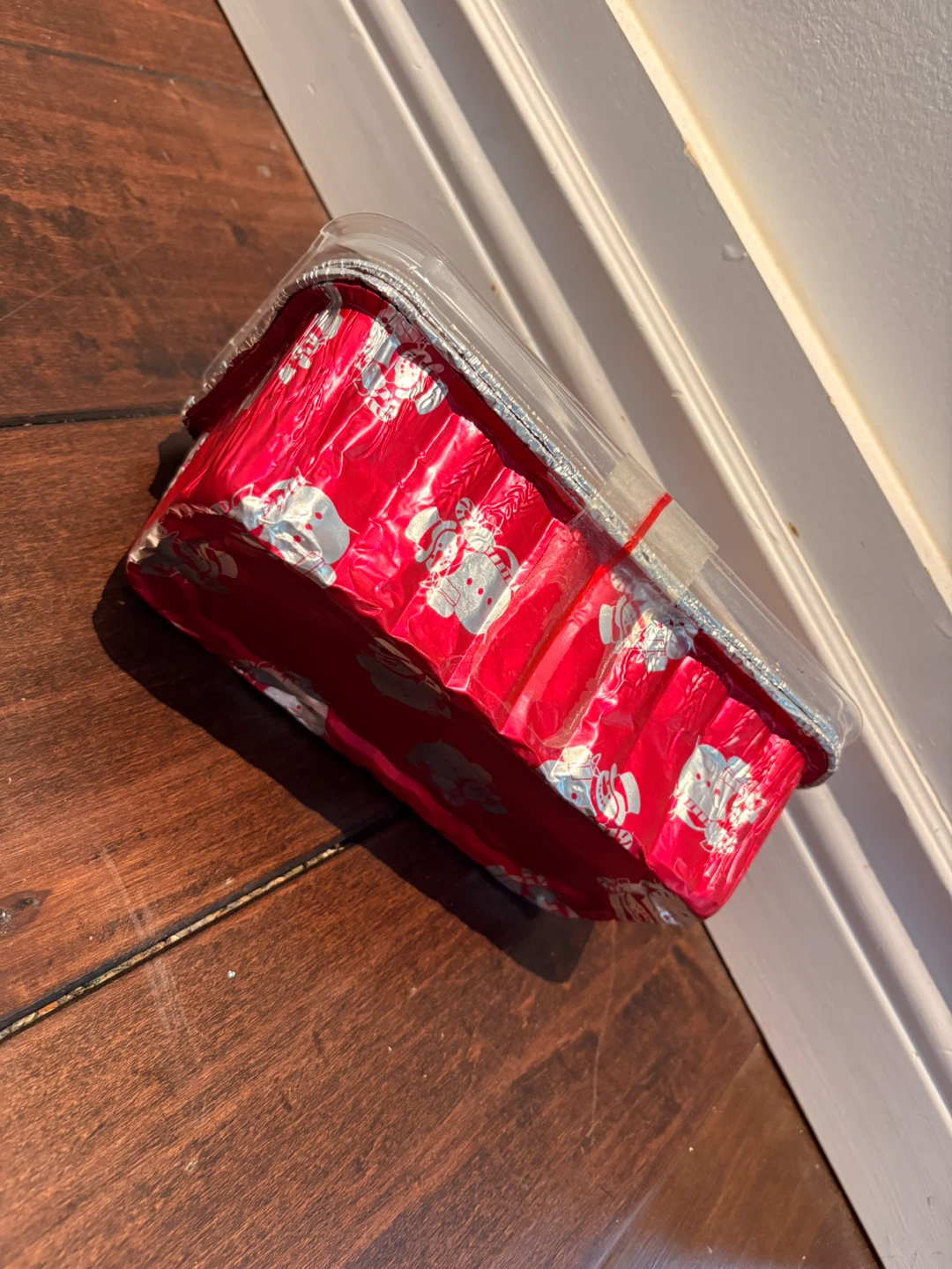Handi-Foil 2 Loaf Pans with Lids - Snowman Design - photo 5