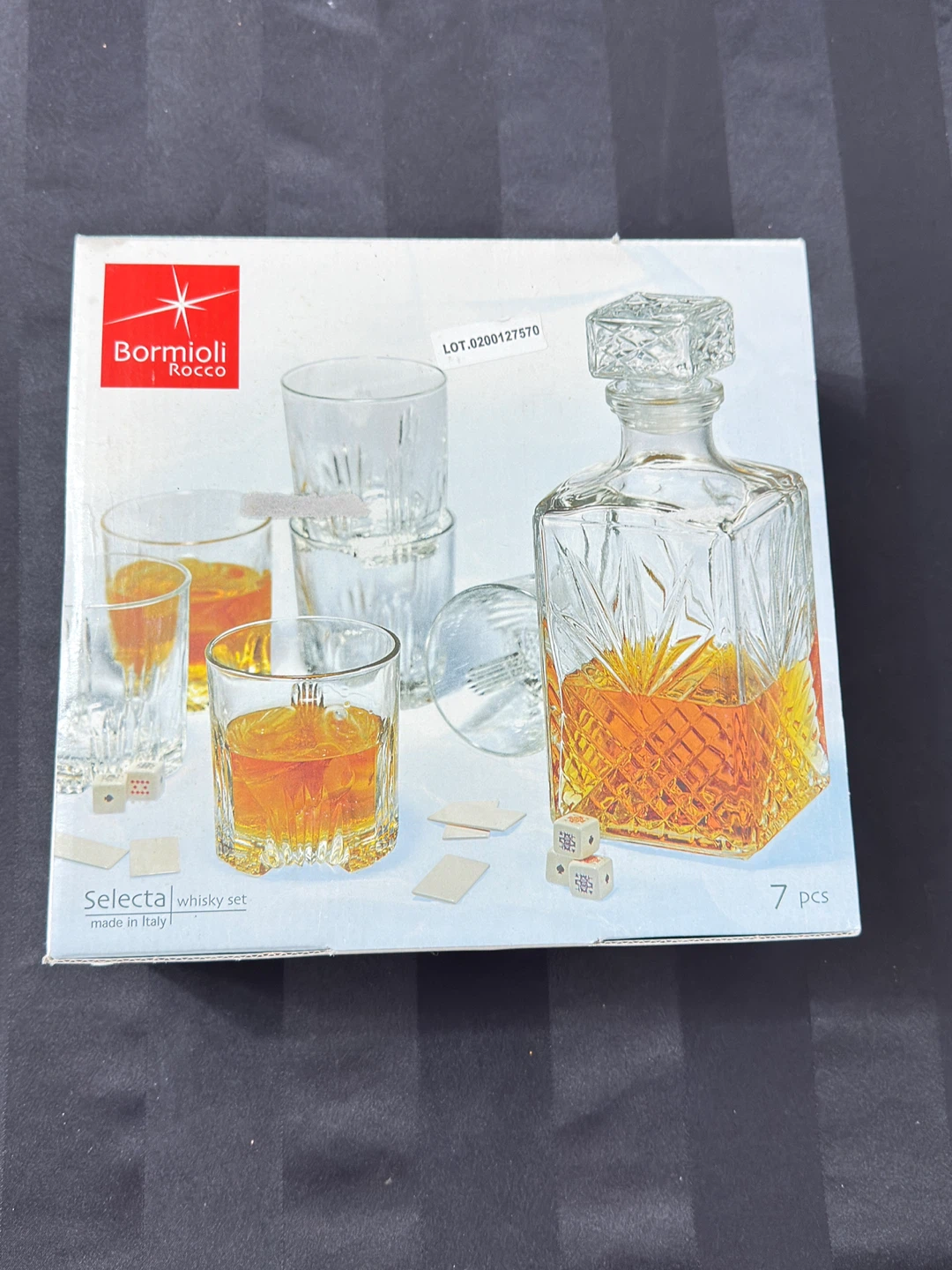 Bormioli Rocco Selecta 7-Piece Whisky Set