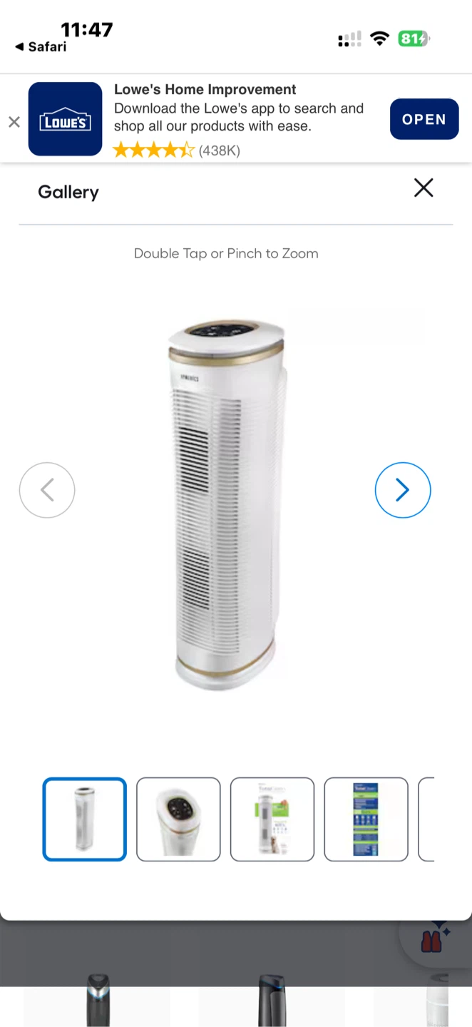 HoMedics Air Cleaner