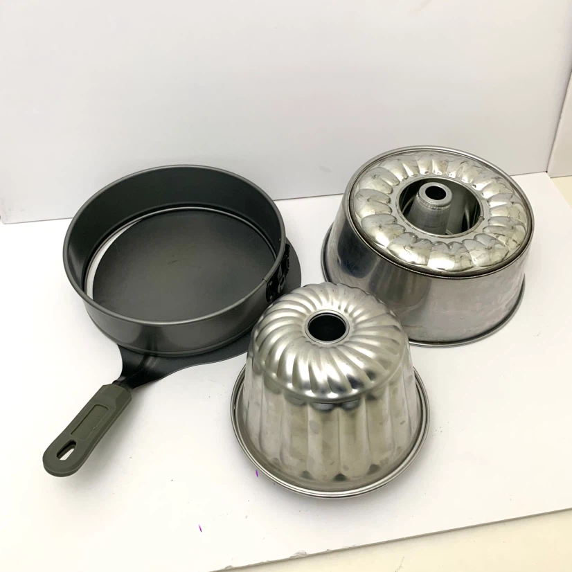 Cake Pans Baking Set Bundt Springform Bakeware Non Stick 3 Piece
