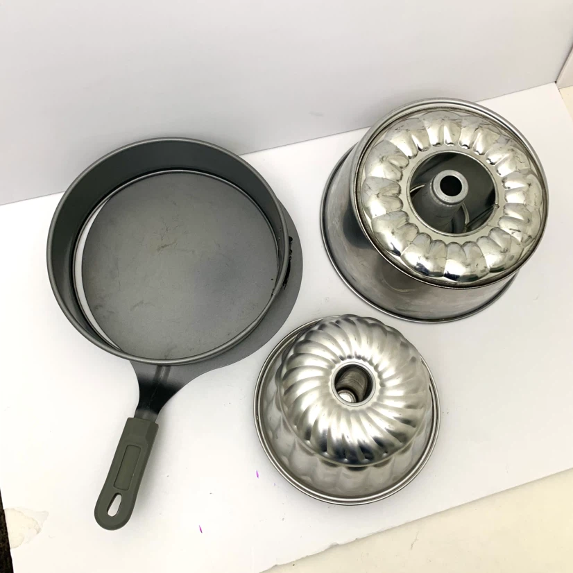 Cake Pans Baking Set Bundt Springform Bakeware Non Stick 3 Piece - photo 2