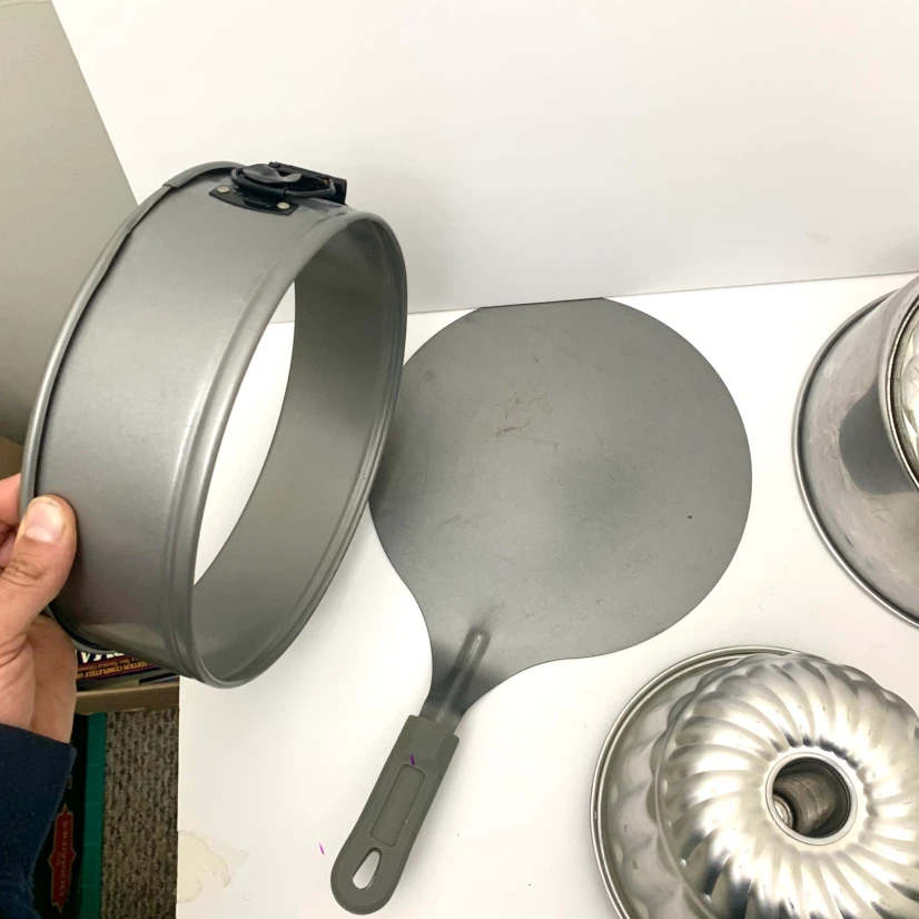 Cake Pans Baking Set Bundt Springform Bakeware Non Stick 3 Piece - photo 3