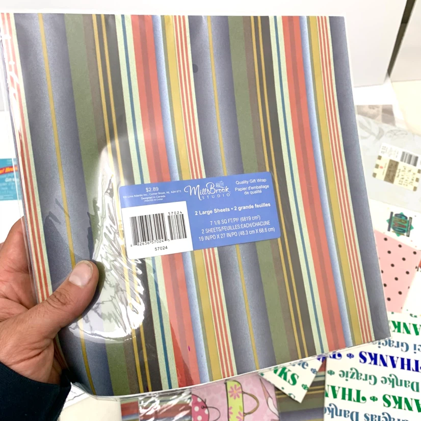 Gift Wrap Sheets Wrapping Paper Bulk Birthday Holiday Craft Lot - photo 3