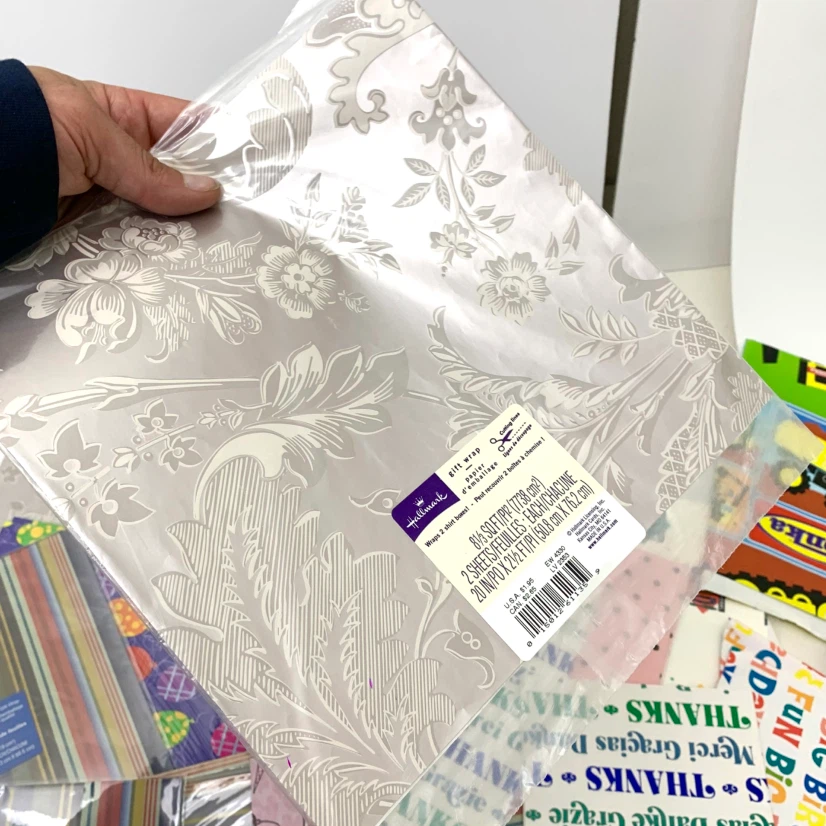 Gift Wrap Sheets Wrapping Paper Bulk Birthday Holiday Craft Lot - photo 4
