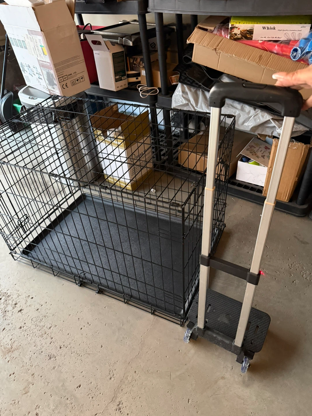 Dog Crate 42" L x 25" W x 27" H - photo 2
