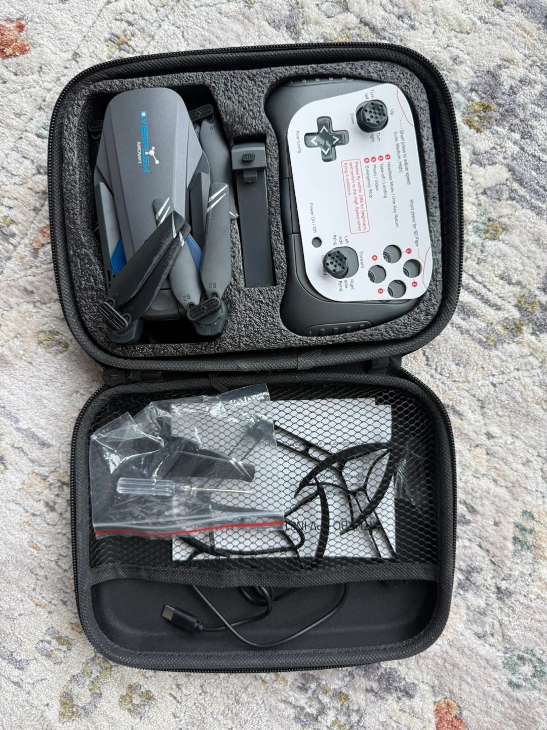 Verfion Aircraft Drone with Controller