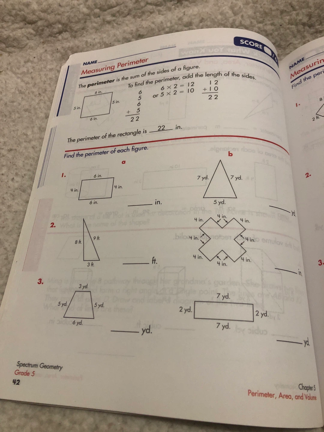 Spectrum Math Grade 5 Workbook - photo 4