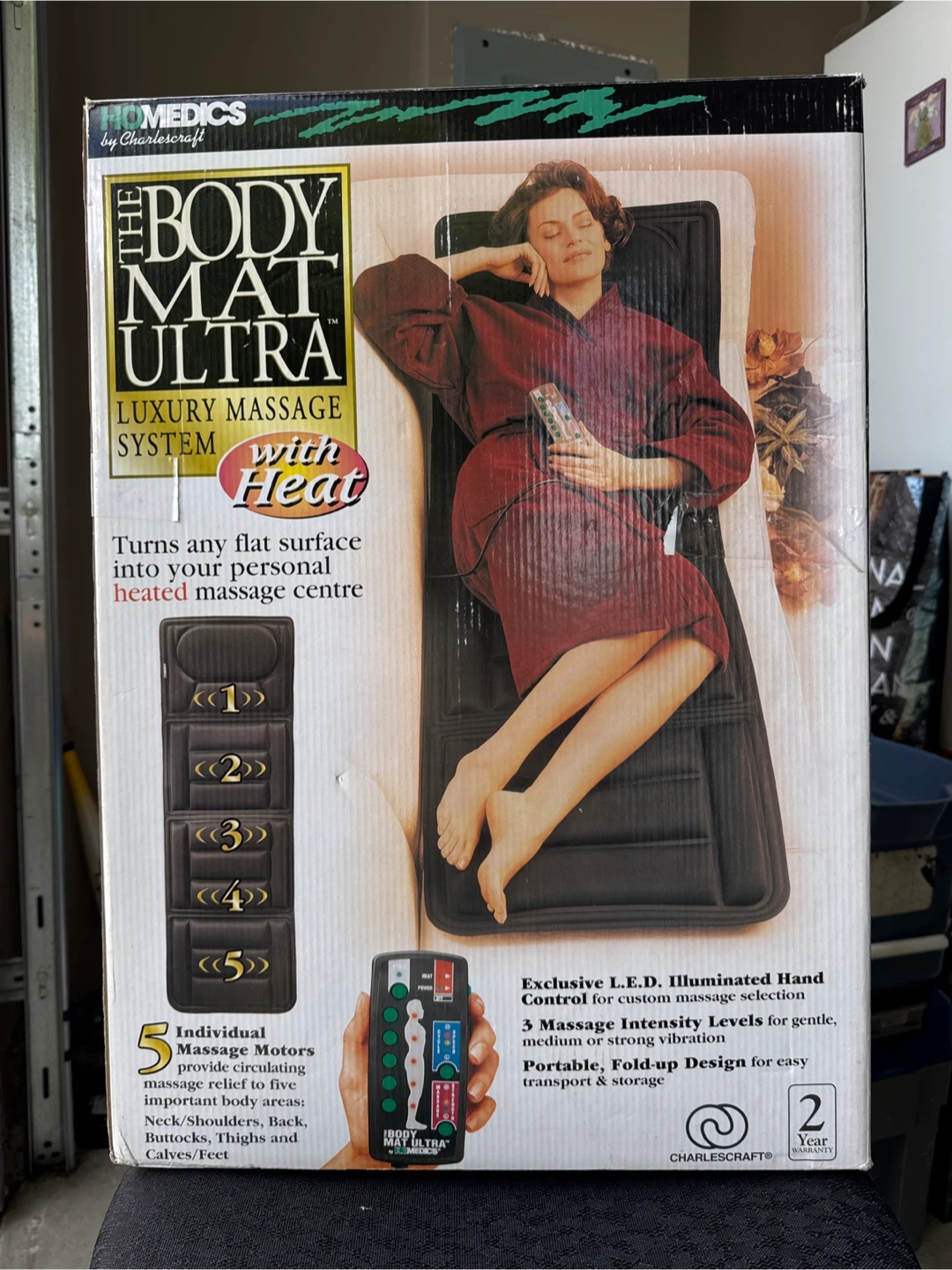 HoMedics Body Mat Ultra Luxury Massage System with Heat