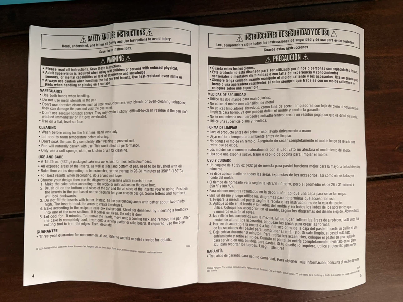 Pampered Chef Numbers and Letters Cake Pan - photo 5
