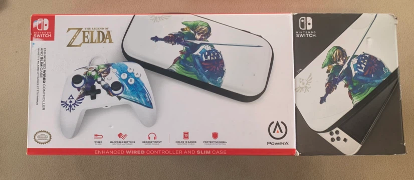 PowerA Wired Controller and Slim Case for Nintendo Switch - photo 2