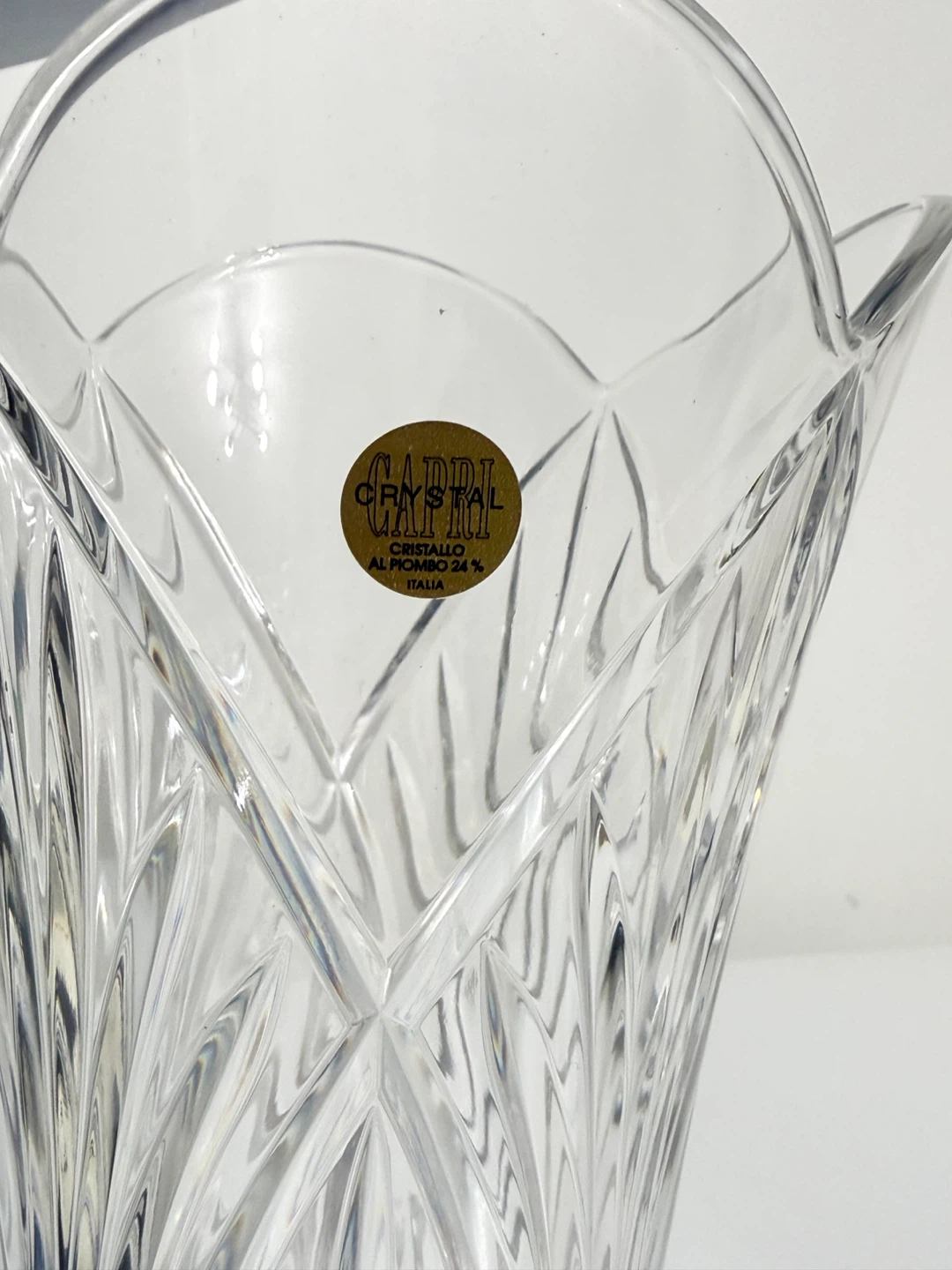 Capri Crystal Concerto Vase - photo 2