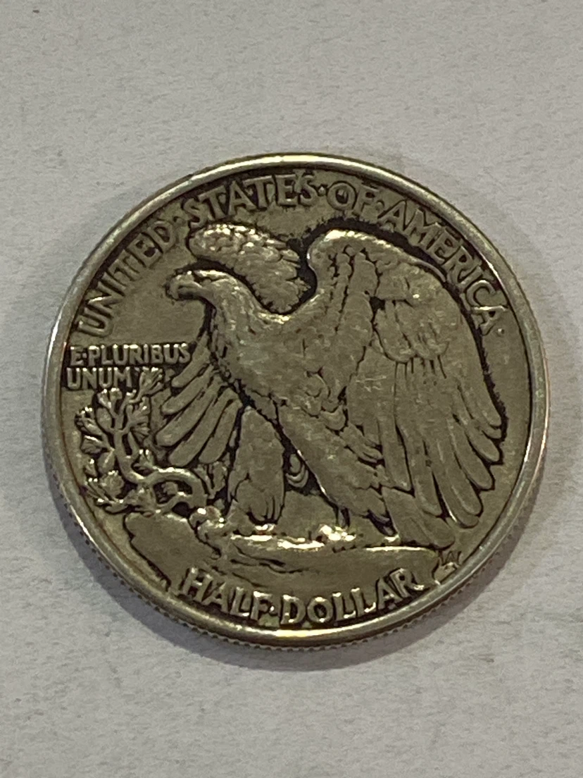 1942 Walking Liberty Silver Half Dollar Coin