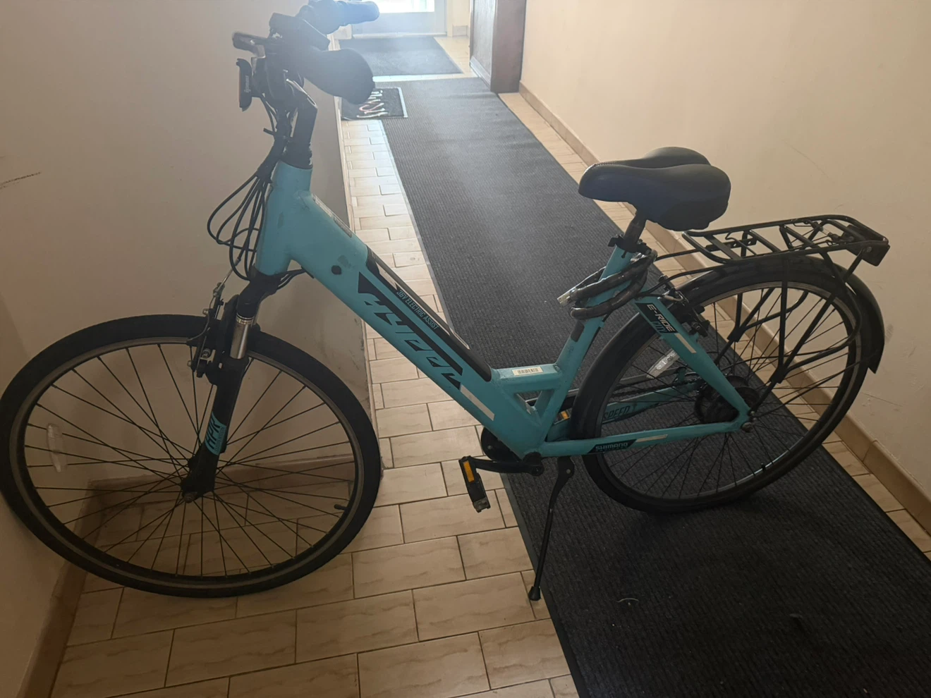 Aqua Electric Bicycle - 3 Speed
