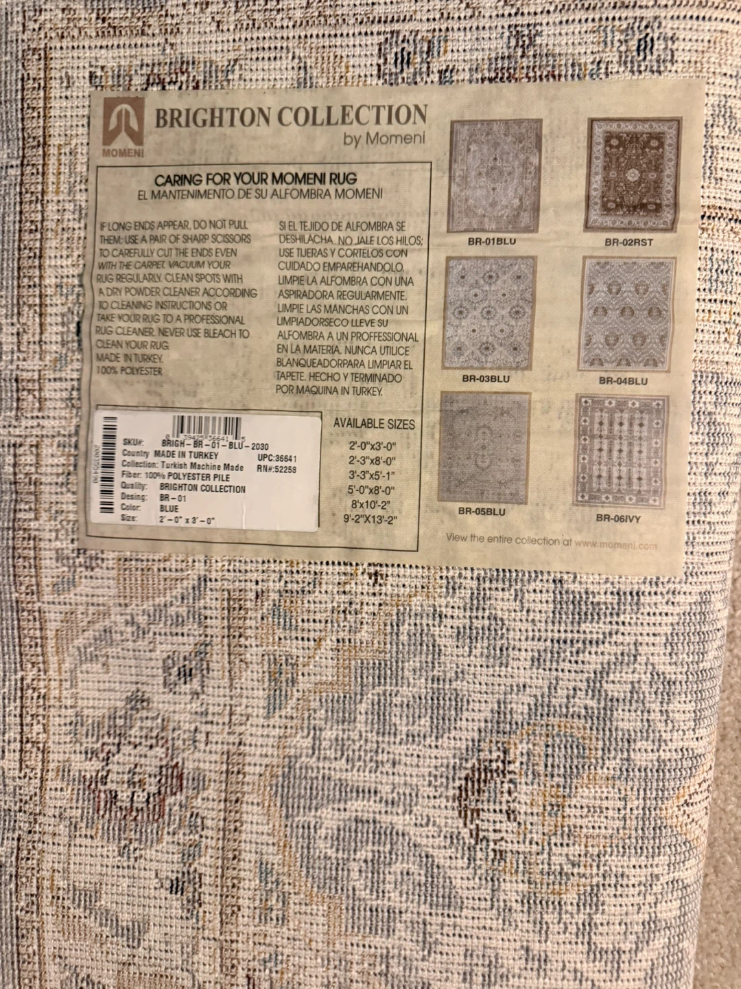 Momeni Brighton Collection Rug 2'-0" x 3'-0" - photo 4