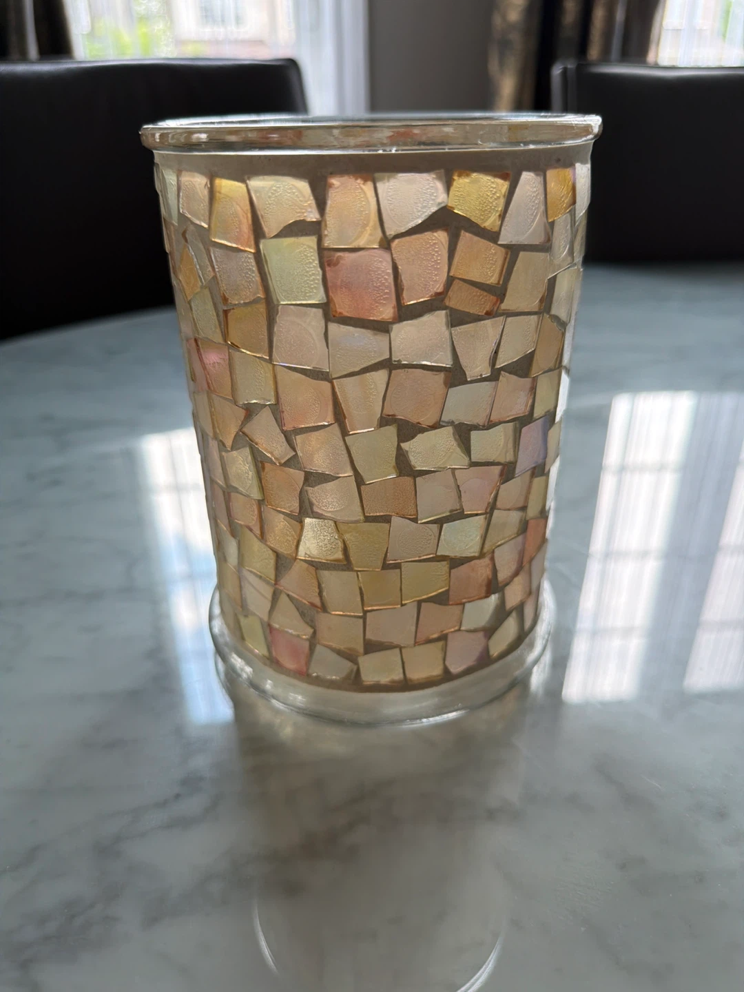Mosaic Candle Holder