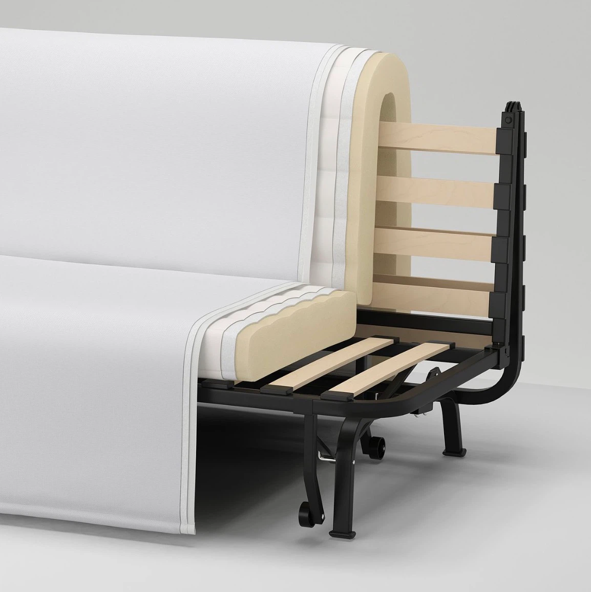 IKEA LYCKSELE LÖVÅS Sofa Bed – Like New - photo 3