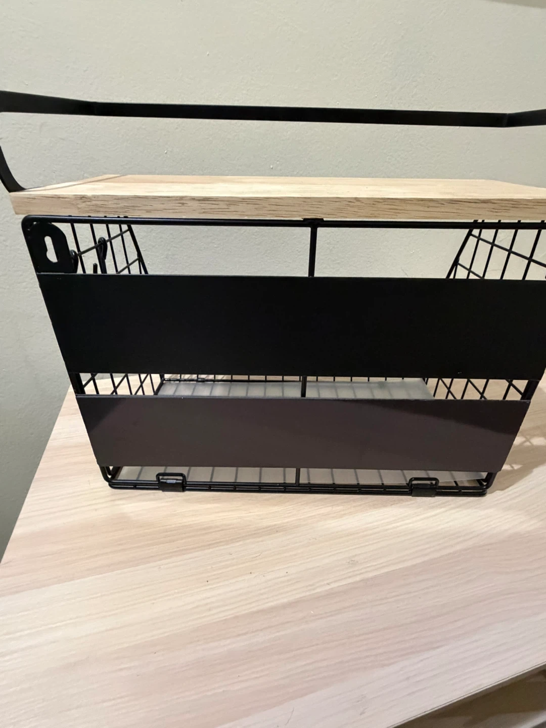 Black Metal Dish Rack and fruit holder - photo 3