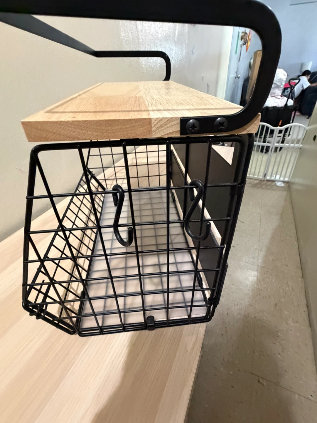 Black Metal Dish Rack and fruit holder - photo 4