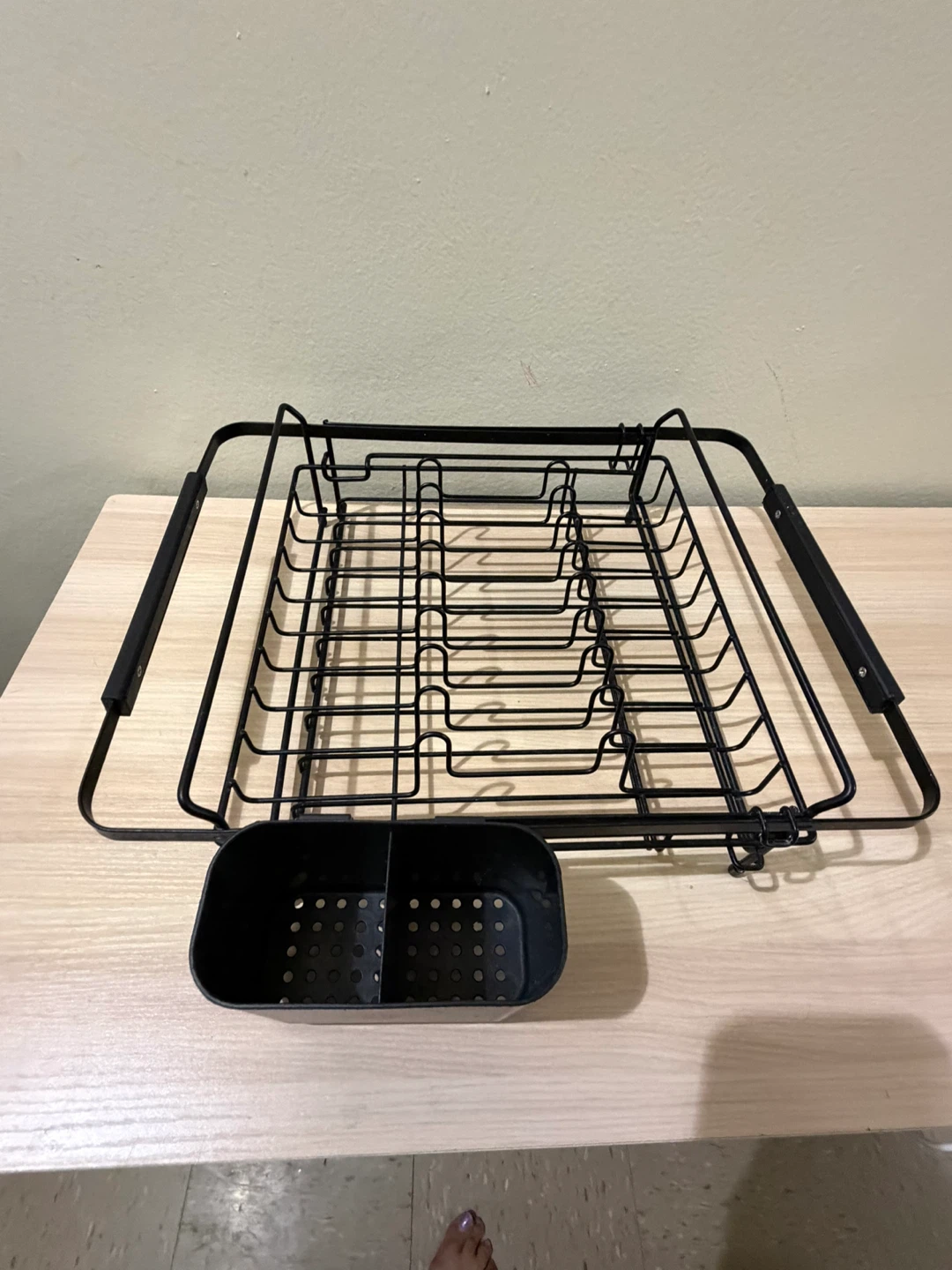 Black Metal Dish Rack and fruit holder - photo 5
