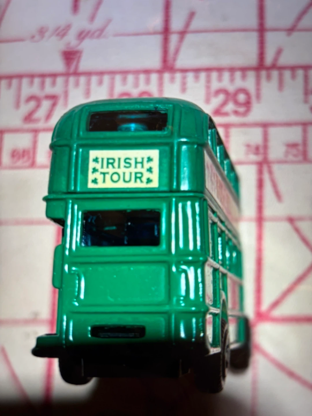 Irish Tour Bus Green Collectible Die Cast Metal Model Code 00054 - photo 4