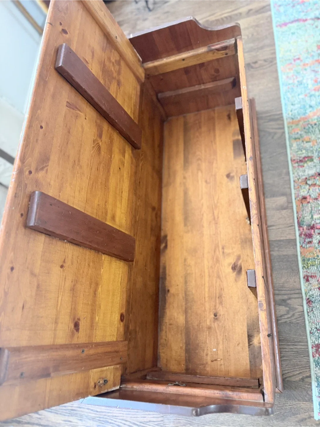 Solid wood vintage 1980s Farmhouse, Boho, & Bench Chicago - photo 2