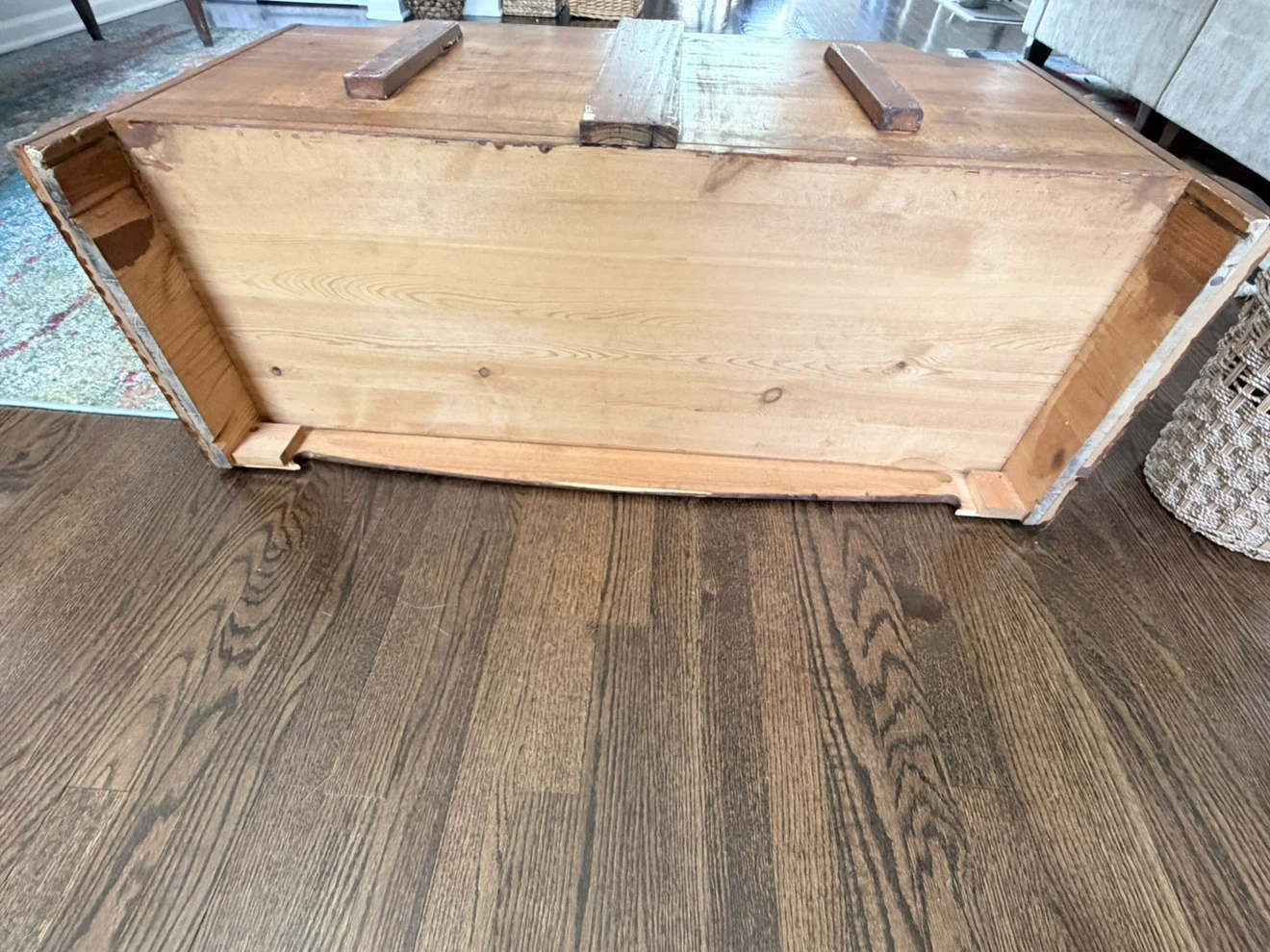 Solid wood vintage 1980s Farmhouse, Boho, & Bench Chicago - photo 3