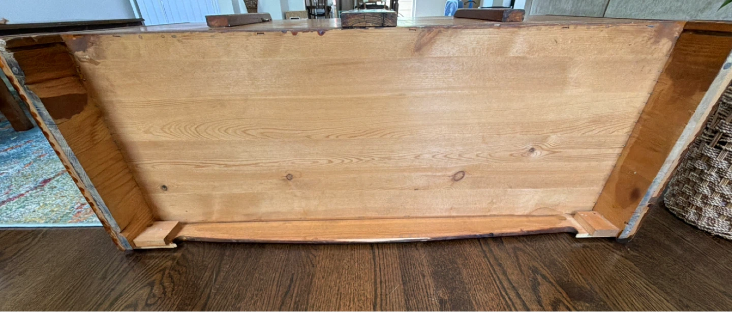 Solid wood vintage 1980s Farmhouse, Boho, & Bench Chicago - photo 5