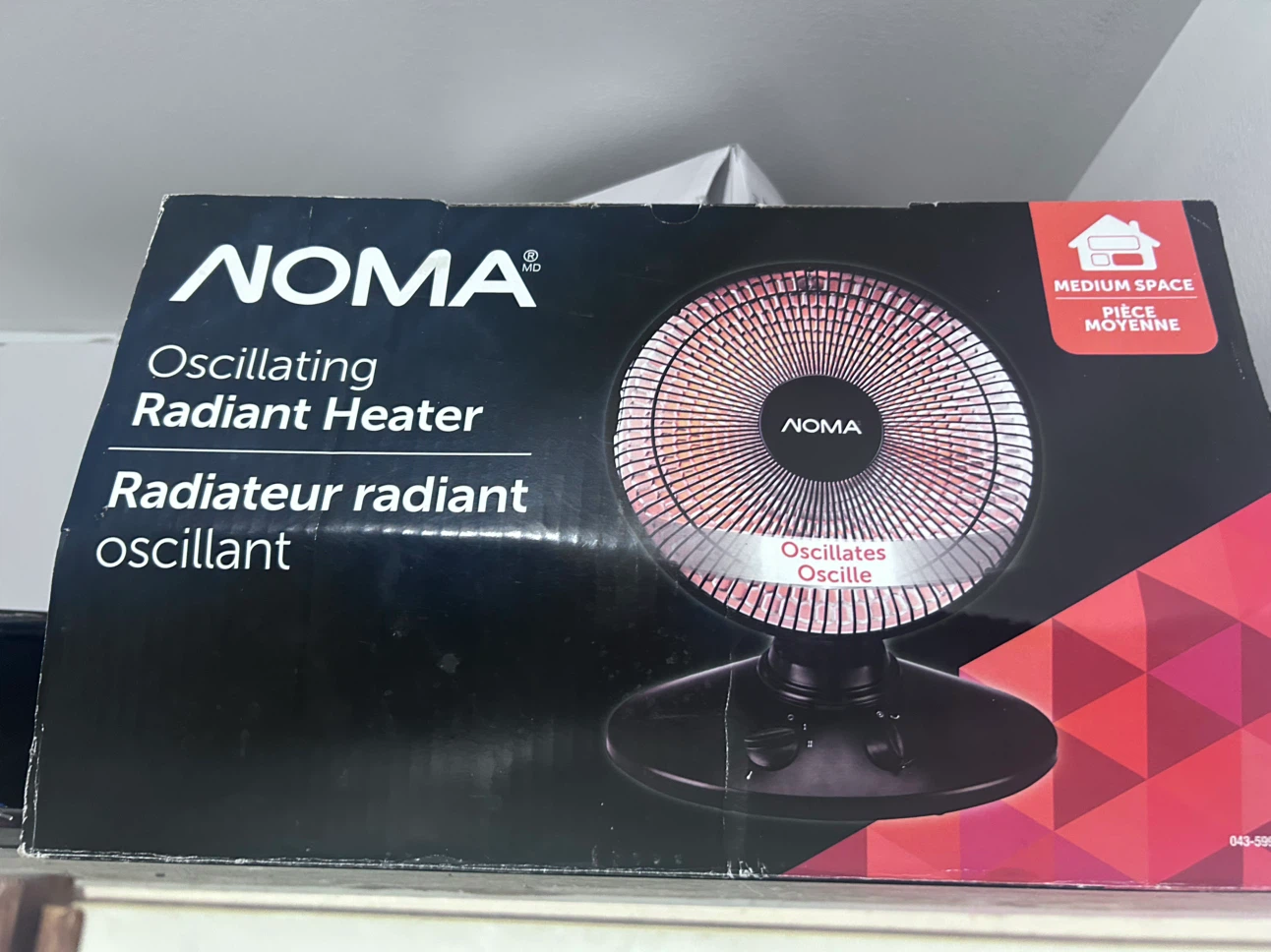 NOMA Oscillating Radiant Heater