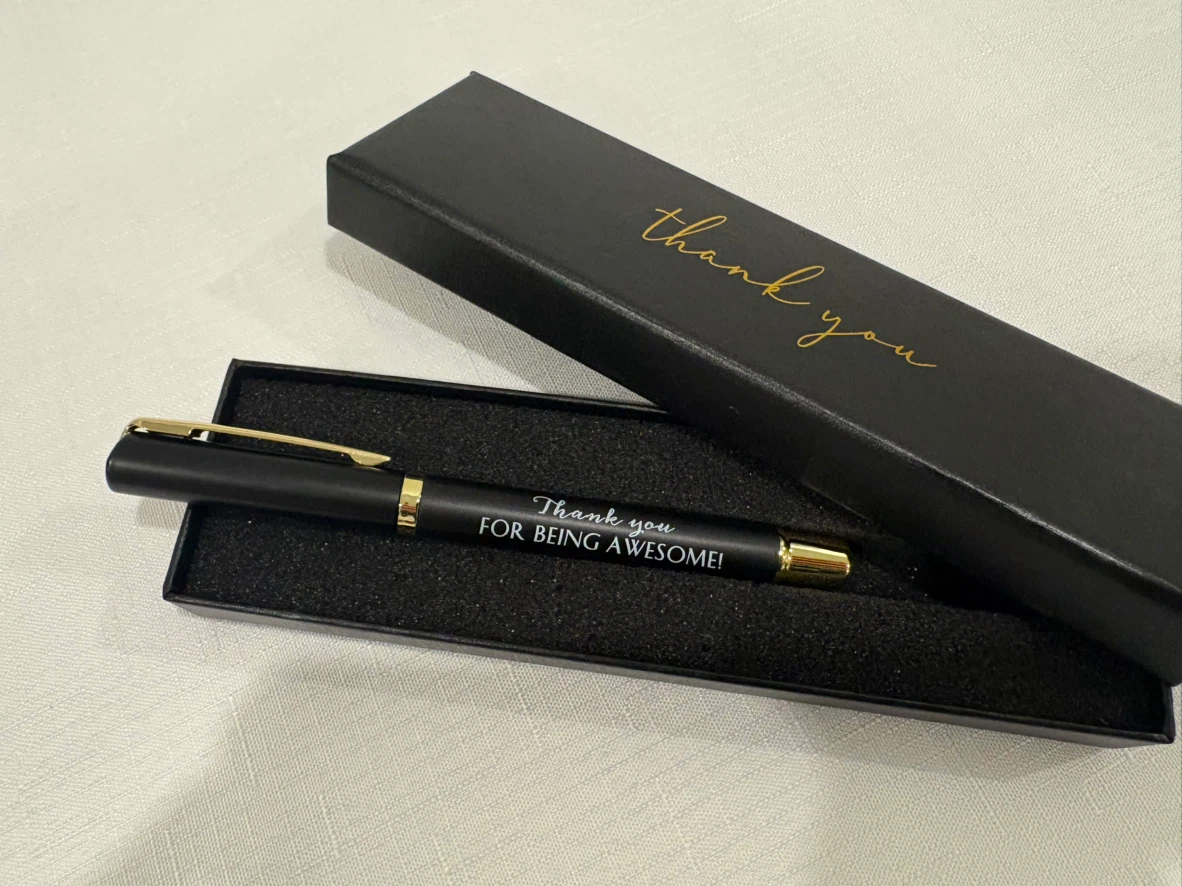 Black Ballpoint Pen - Thank you for being awesome!