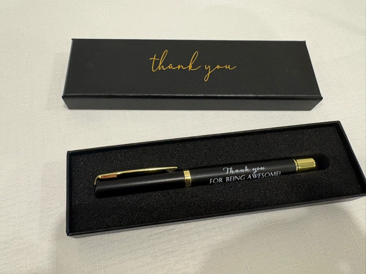 Black Ballpoint Pen - Thank you for being awesome! - photo 2