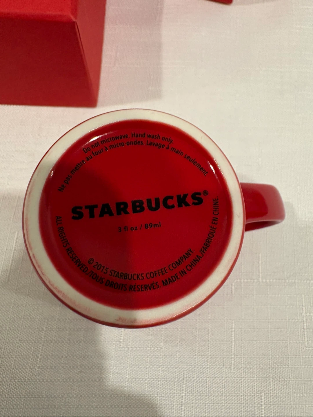 Starbucks Red Mug 2015 - photo 4
