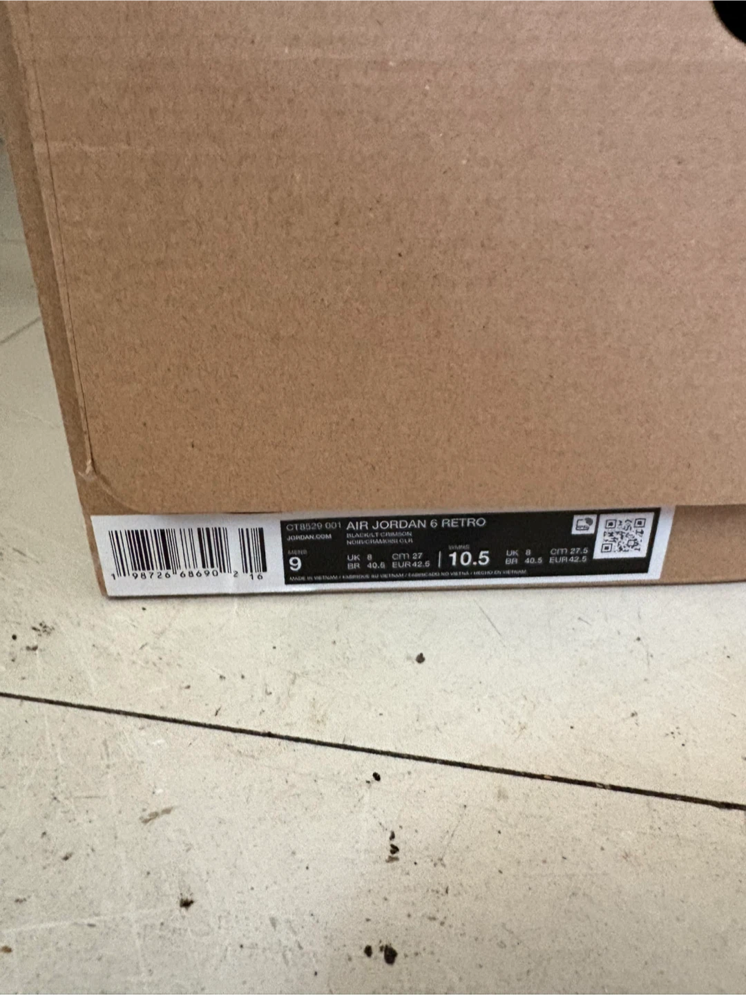 Air Jordan Retro 6 (AUTHENTIC) - photo 5