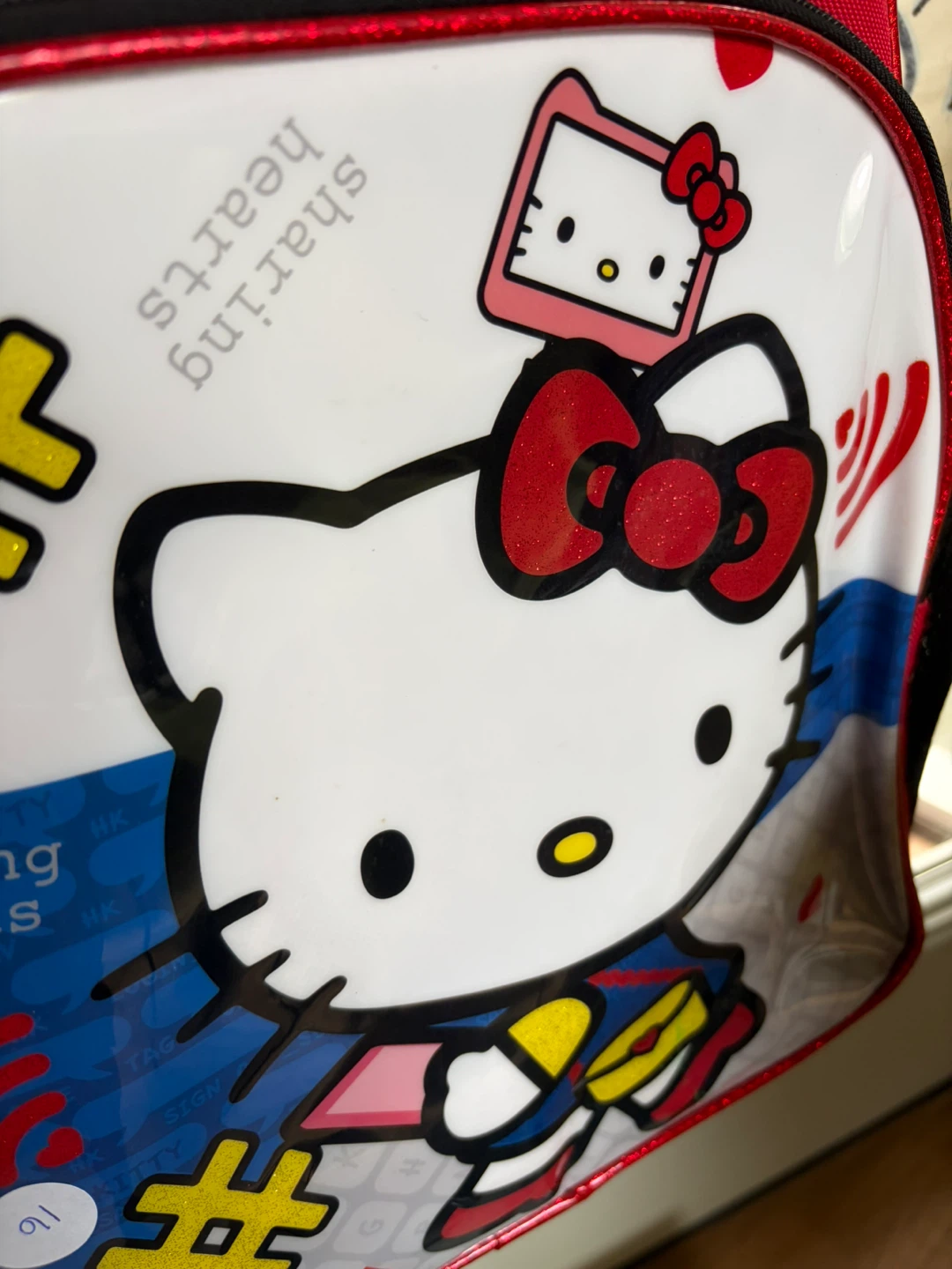Hello Kitty Red Backpack - photo 2