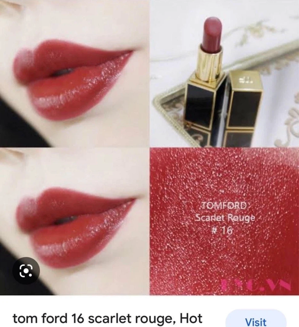 Tom Ford Mini Lipstick - 16 Scarlet Rouge 💋