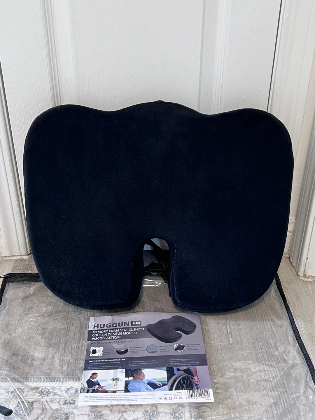 HUGGUN PLUS Memory Foam Seat Cushion
