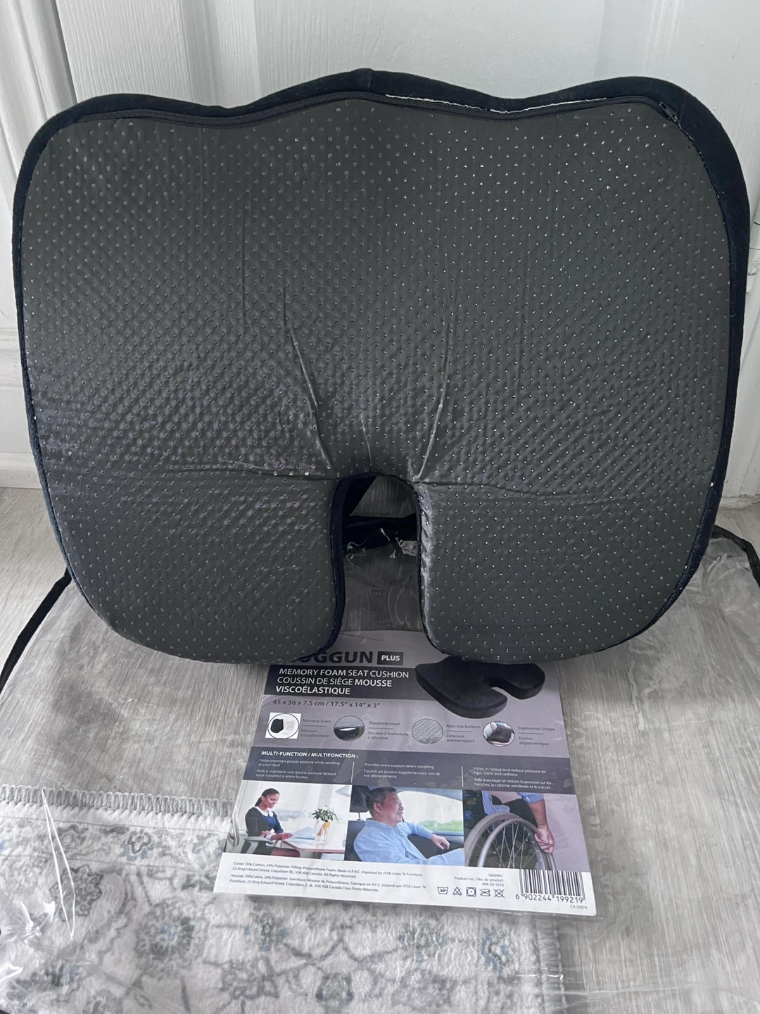 HUGGUN PLUS Memory Foam Seat Cushion - photo 2