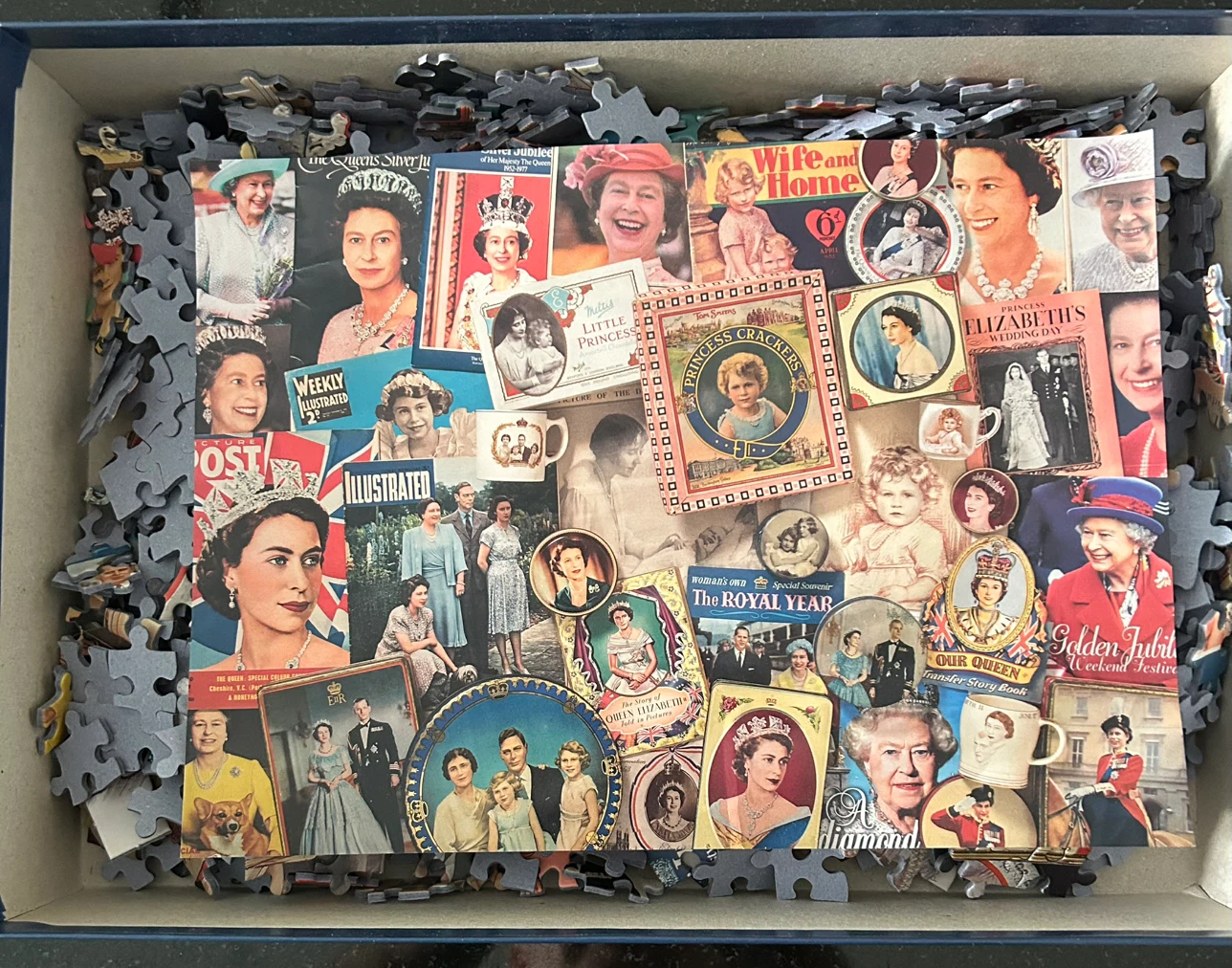 Gibsons Celebrating Our Glorious Queen 1000 Piece Jigsaw Puzzle - photo 3