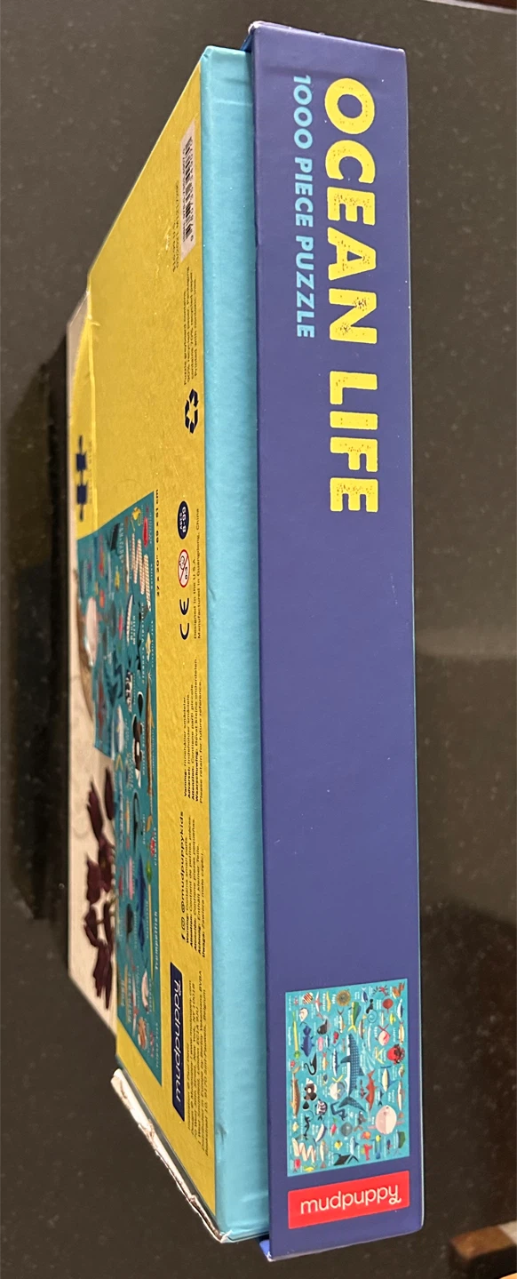 Mudpuppy Ocean Life 1000 Piece Puzzle - photo 2