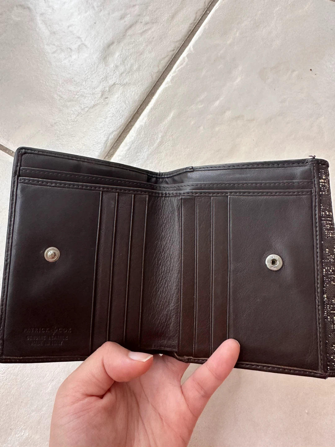 Patrick Cox Brown Monogram Wallet - photo 2
