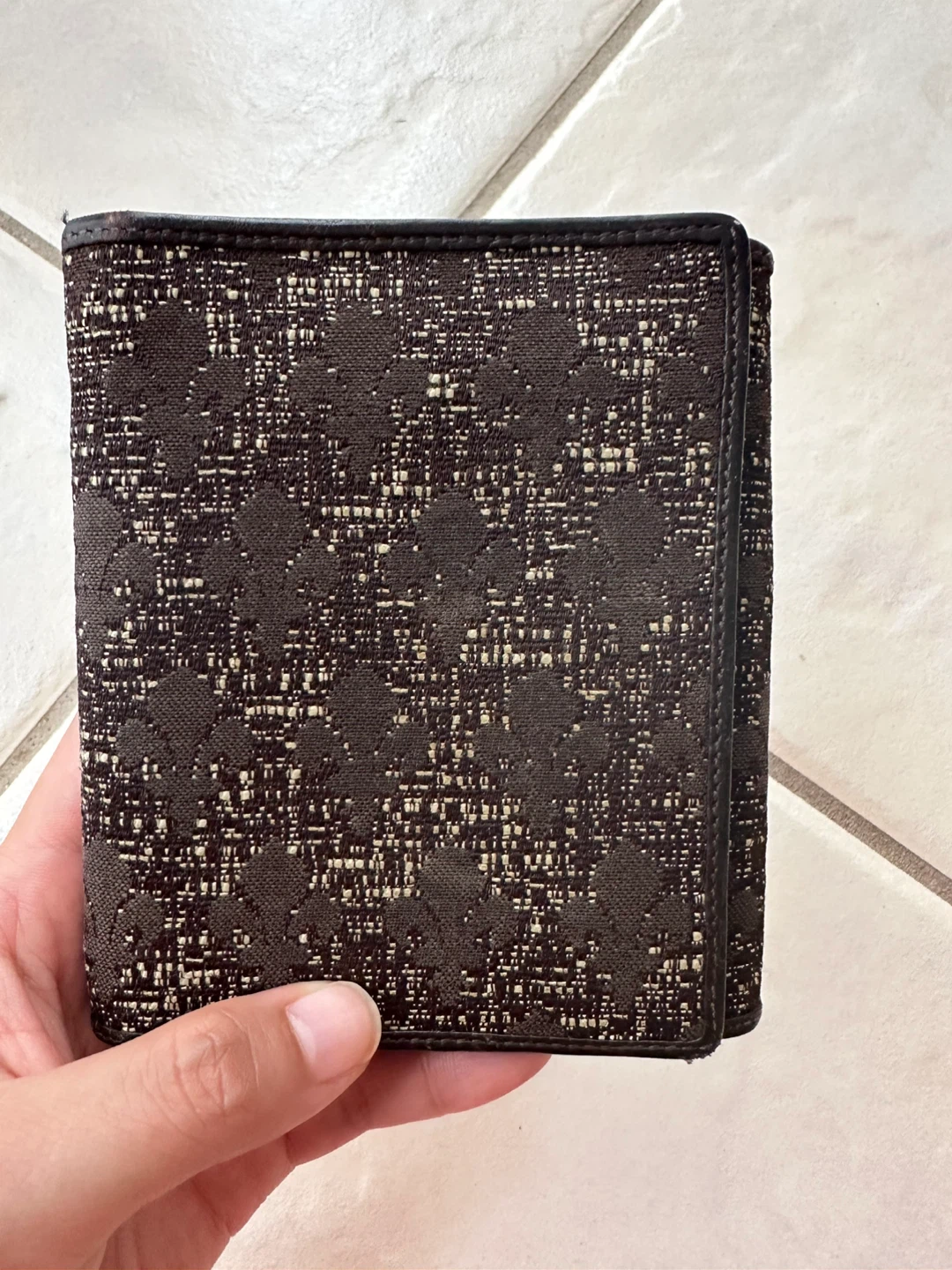 Patrick Cox Brown Monogram Wallet
