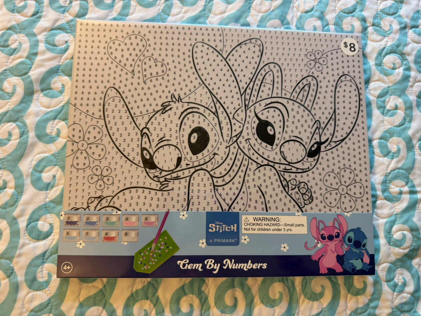 Disney Stitch Gem By Numbers Kit