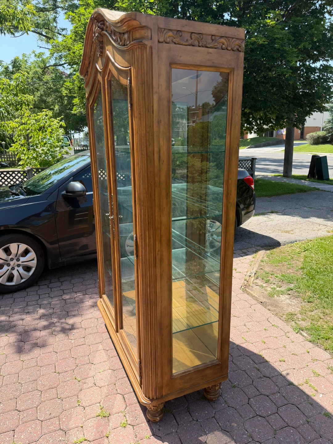 Curio Display Cabinet - photo 2