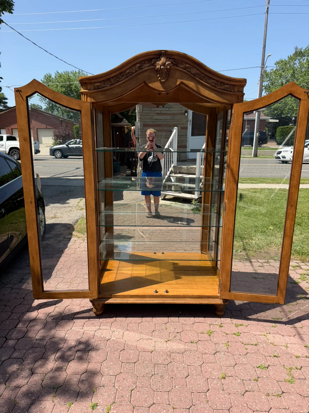 Curio Display Cabinet - photo 5