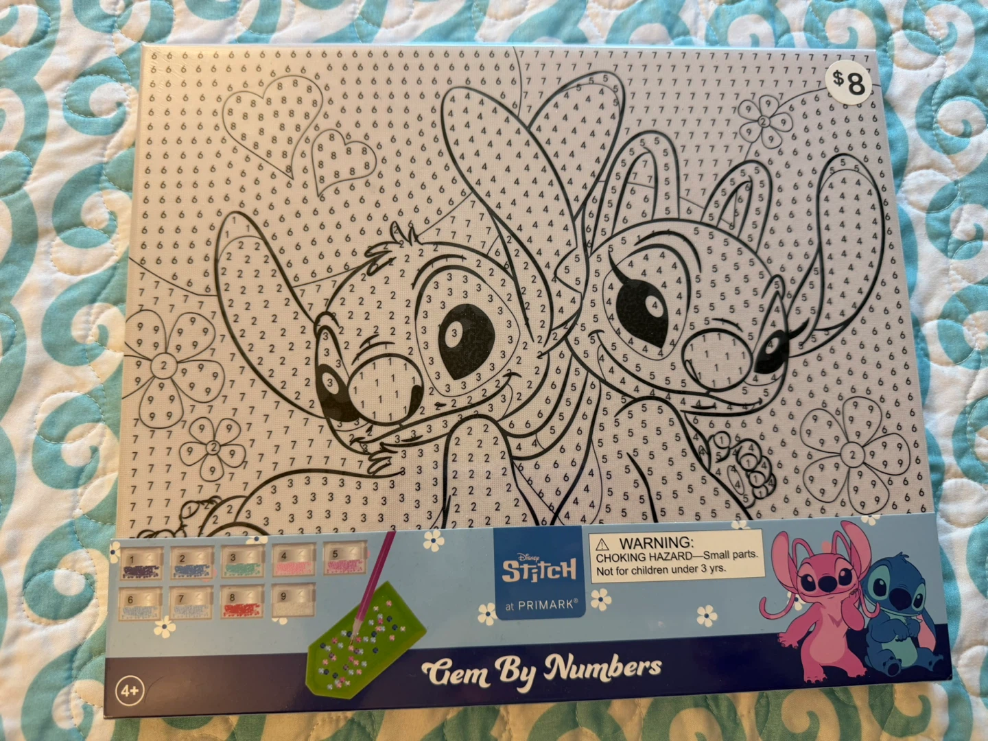 Disney Stitch Gem By Numbers Kit - photo 2