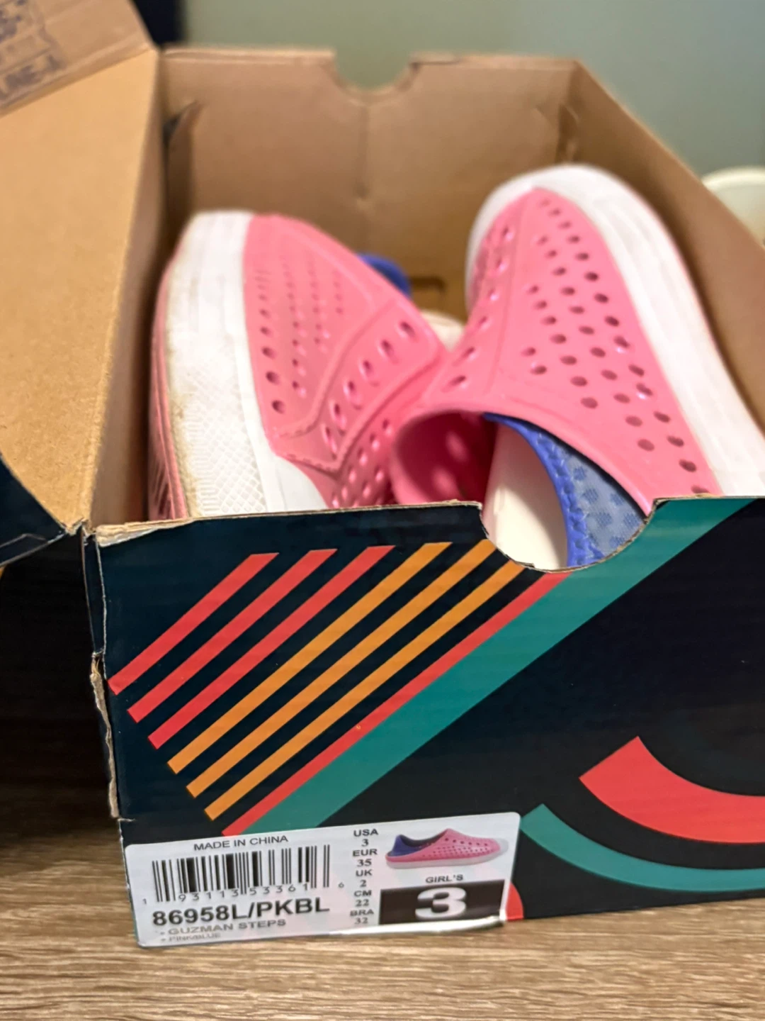 Skechers Girls' Slip-On Water Shoes - Pink Size 3 - photo 2