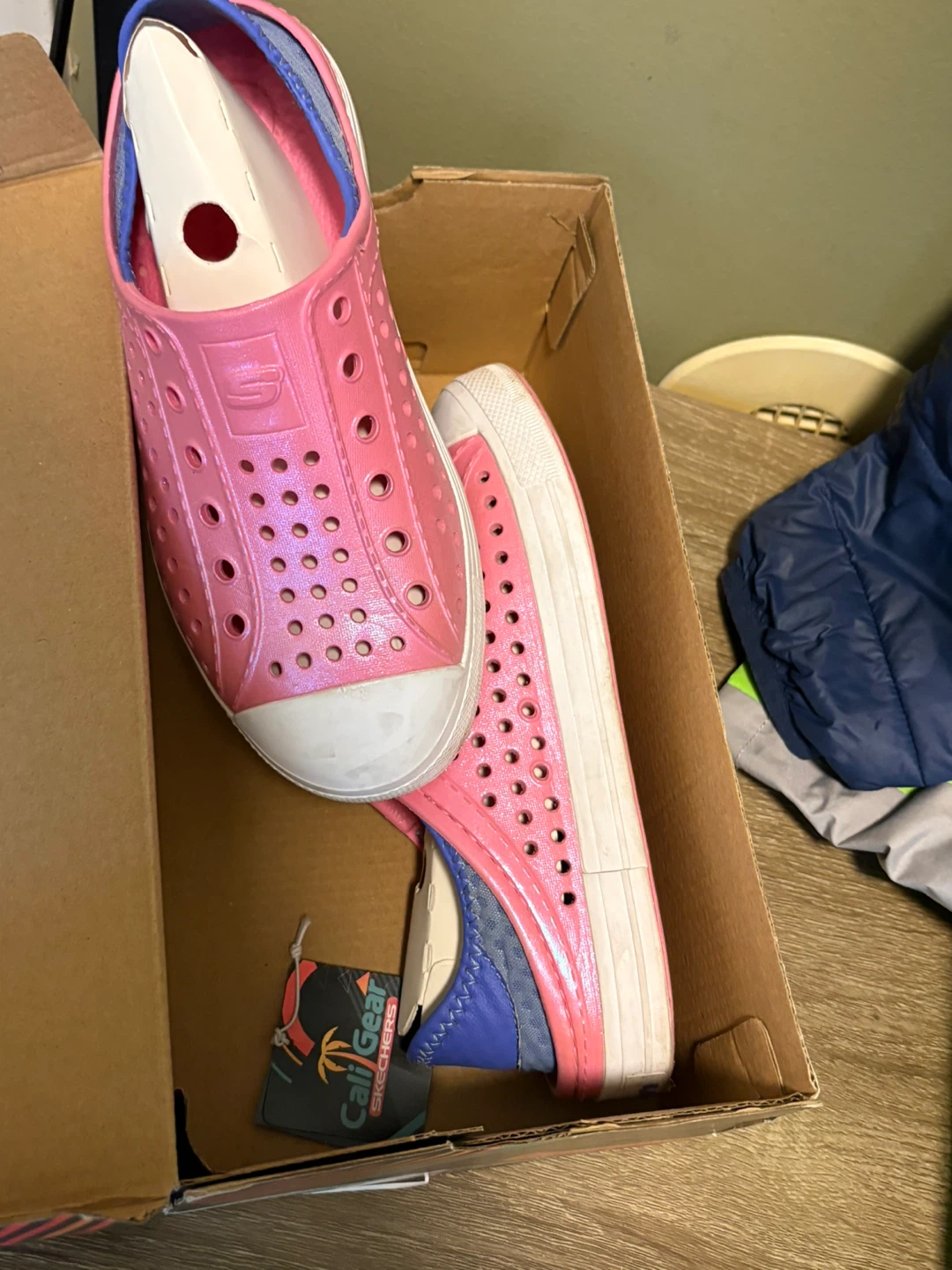 Skechers Girls' Slip-On Water Shoes - Pink Size 3 - photo 4