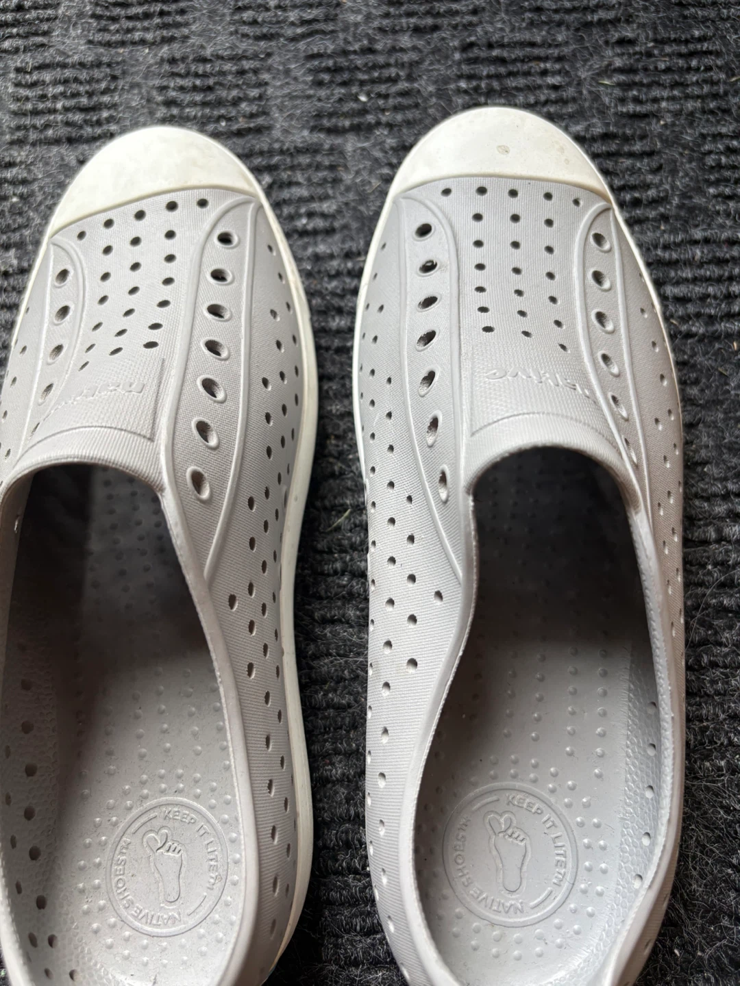 Native Shoes - Grey Slip-Ons - photo 3