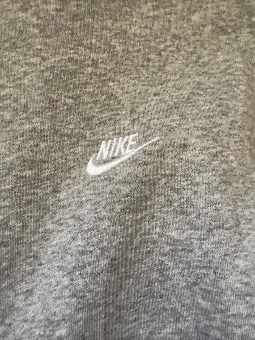 Grey Nike Club Fleece Pullover Hoodie - photo 3