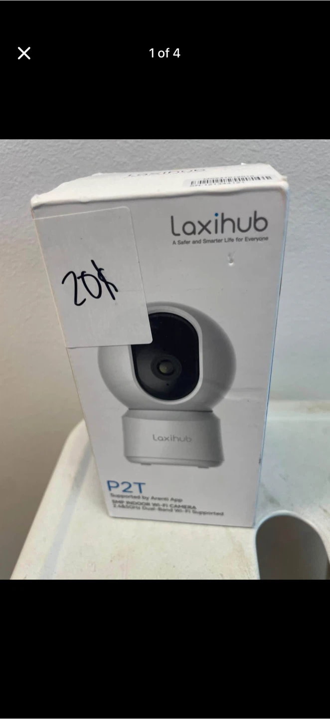 Laxihub P2T Indoor Wi-Fi Security Camera